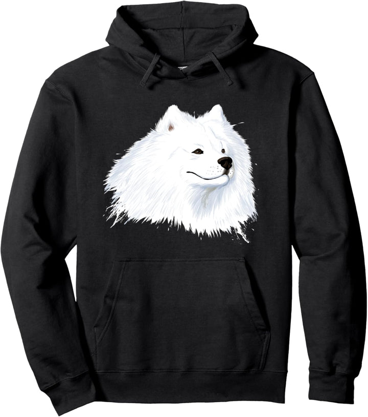 Hund Samojede Pullover Hoodie