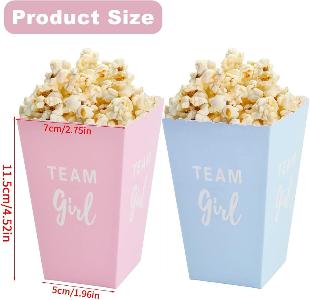 50 Stücke Popcorn-Boxen, Klein Tüten Candy Bar Box, Popcorn Container, Popcorntüten, Candy Container