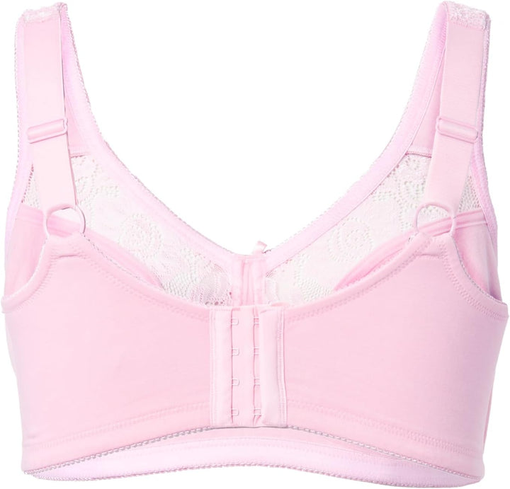 Ulla Popken Damen grosse Grössen Übergrössen Plus Size Entlastungs-BH, Spitze, ohne Bügel 800619 85C