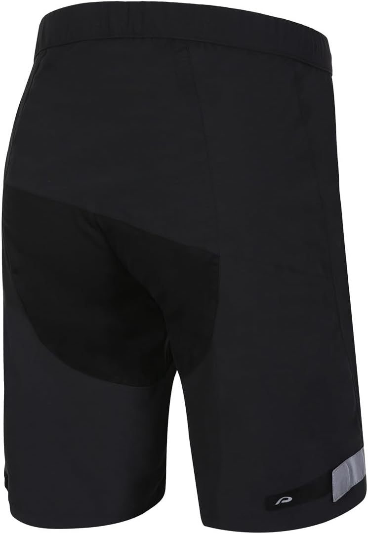 PROTECTIVE Regenhose Unisex P-Seattle Short - Neongelb 5XL Schwarz, 5XL Schwarz