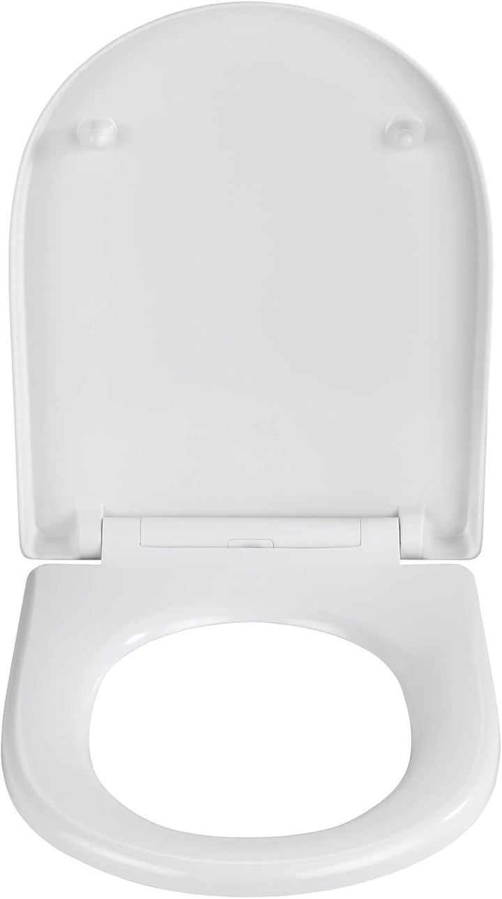WENKO WC-Sitz Exclusive Nr. 10, hygienischer Toilettensitz mit Absenkautomatik, passend für Laufen P