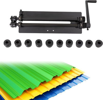 Biegemaschine Sickenmaschine Bördelmaschine für 1,2 mm Stahlblech RM-18 Manuelle Rundbiegemaschine m