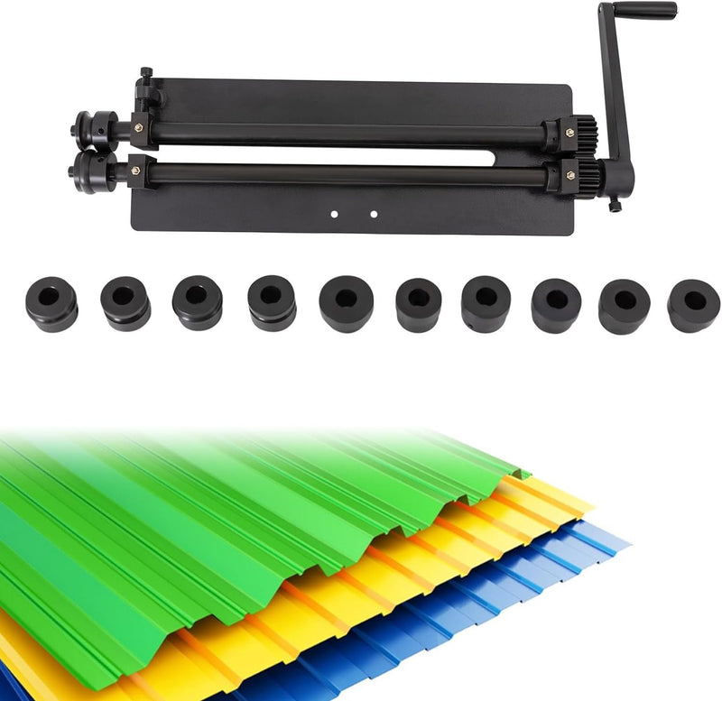Biegemaschine Sickenmaschine Bördelmaschine für 1,2 mm Stahlblech RM-18 Manuelle Rundbiegemaschine m