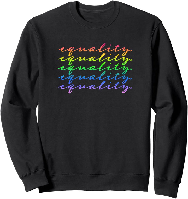 Trendy Pride Equality Repeat Sweatshirt