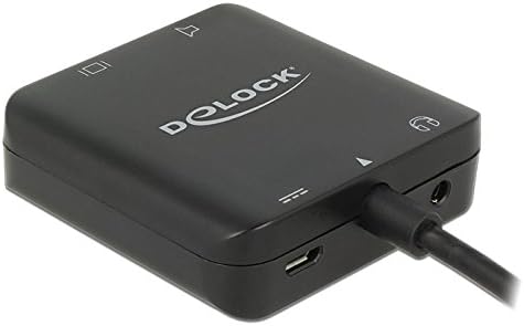 Delock Adapterkabel HDMI-A Stecker > HDMI + Audio Extractor 4K