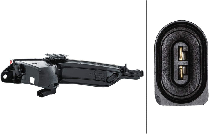 HELLA 2NE 010 344-171 Nebelschlussleuchte - Glühlampe - 12V - links/unten Links Unterer Teil, Links