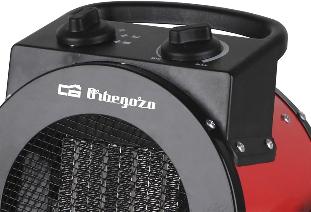 Orbegozo FHR2050 - Heizung Cera Mico, 2000 W, Keramik, professionell, 2000 W, 1 Liter, 44 dB, Schwar