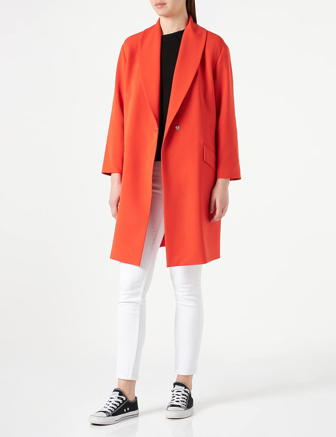 comma Damen Mantel Jacke 42 2600 Koralle, 42 2600 Koralle