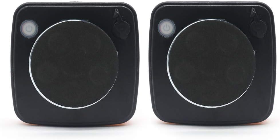 ETUKER LED Magnetische Drahtlose Anhänger Rücklicht mit Reflektor, 12V Wasserdichtes drahtloses Anhä