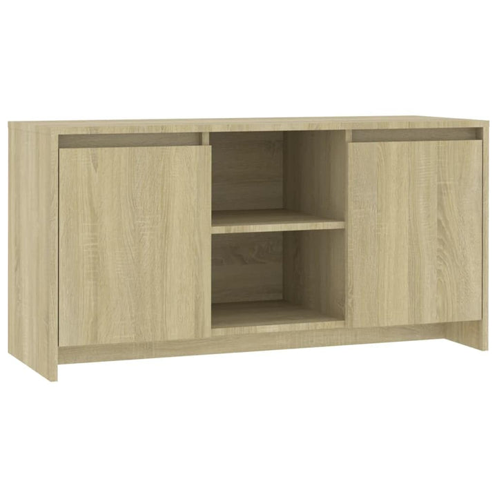vidaXL TV Schrank mit Türen Fächern Lowboard TV Möbel Sideboard Fernsehtisch Fernsehschrank HiFi-Sch
