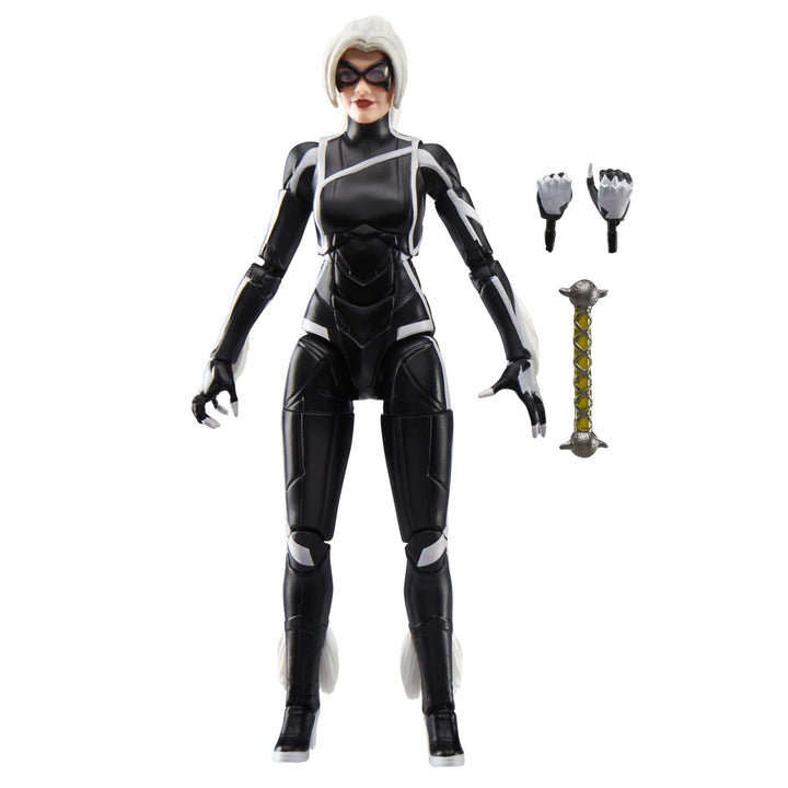 Marvel Legends Series Gamerverse Black Cat Felicia Hardy Action-Figur mit detailgetreuen Accessoires