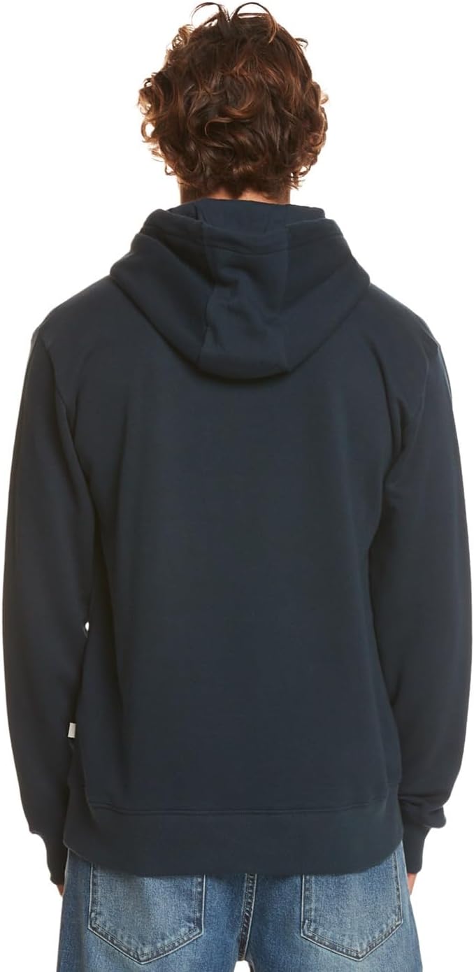 Quiksilver Herren Circle Trim Hood Sweatshirt (1er Pack) M Navy Blazer, M Navy Blazer