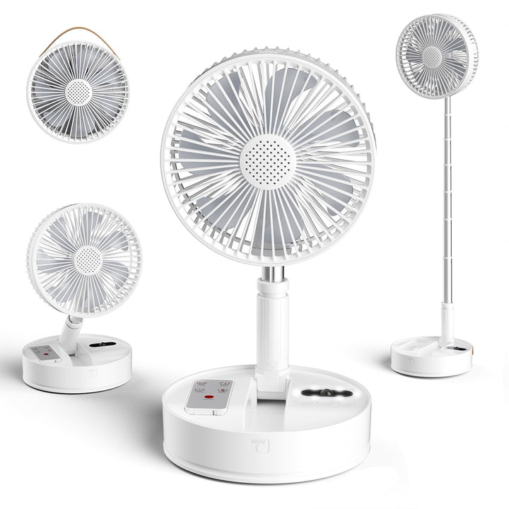 Marchpower leise Standventilator mit Fernbedienung Timing-Funktion 4 Geschwindigkeitsstufen Automati