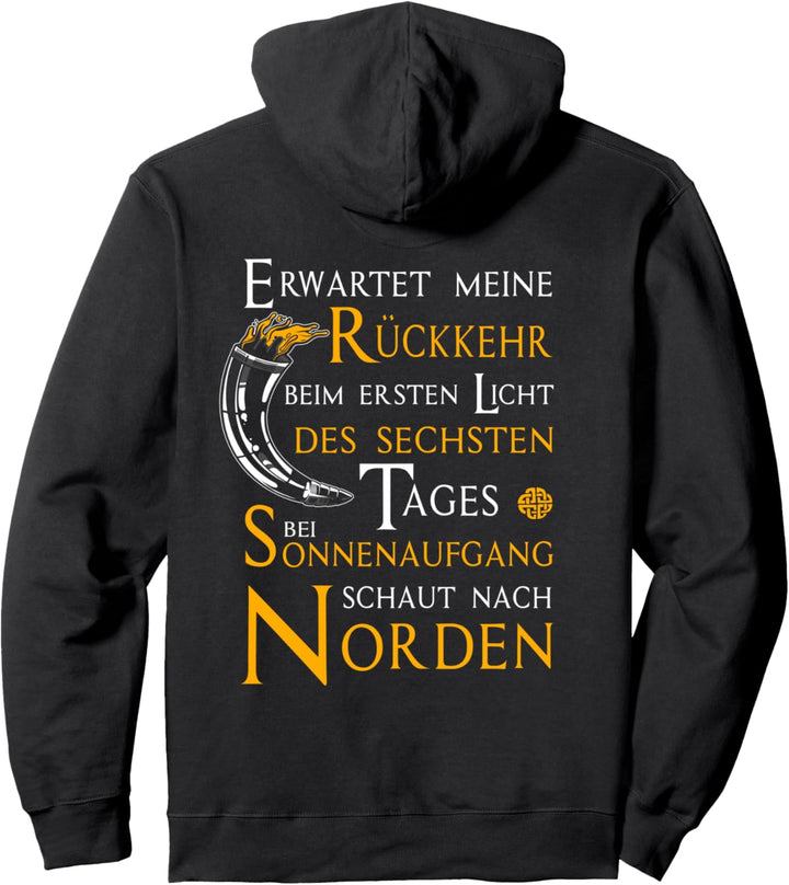 Ich Gehe Jetzt Met Trinken, Nordische Mythologie Wikinger Pullover Hoodie