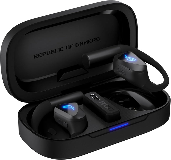 ASUS ROG Cetra Open Wireless Gaming-Headset (2,4 GHz und BT, ROG SpeedNova, 14,2 mm DLC-beschichtete