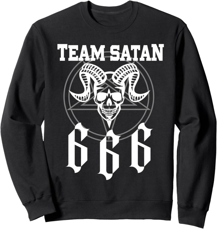 Satanist Team Satan 666 Sweatshirt