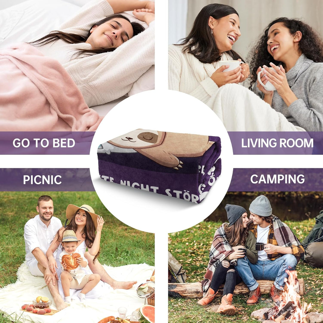 Oma, Oma Geschenk Kuscheldecke, Decke Geschenk Oma Geburtstag, Geburtstagsgeschenk für Oma, Mutterta