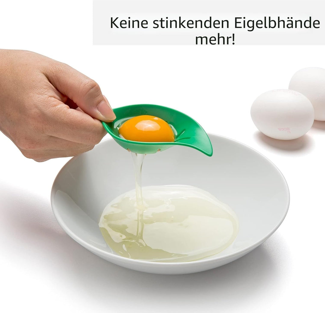 OTOTO Mon Cherry Messlöffel Set mit Eitrenner im Kirschen Design - Ob Messlöffel Proteinpulver, Dosi
