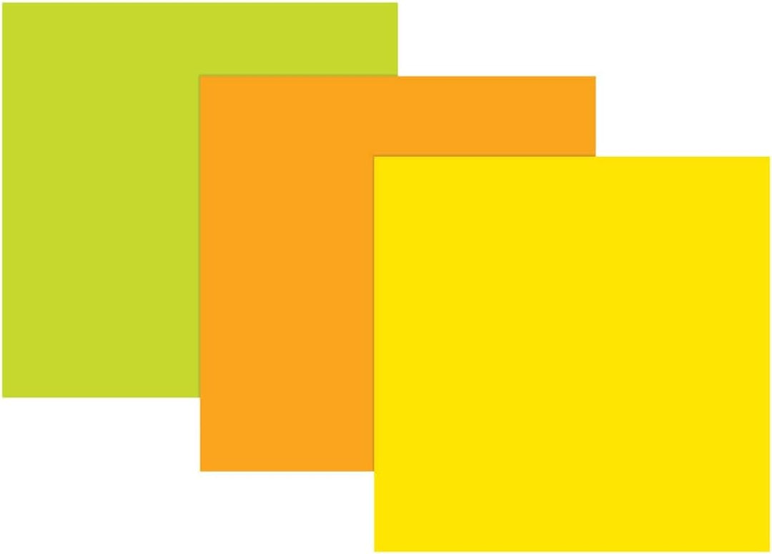 Post-it Super Sticky Big Notes, 11 In x 11 in, Sticky Notes, 30 Sheets Per Pad, 1 Pad (BN11O), Neon