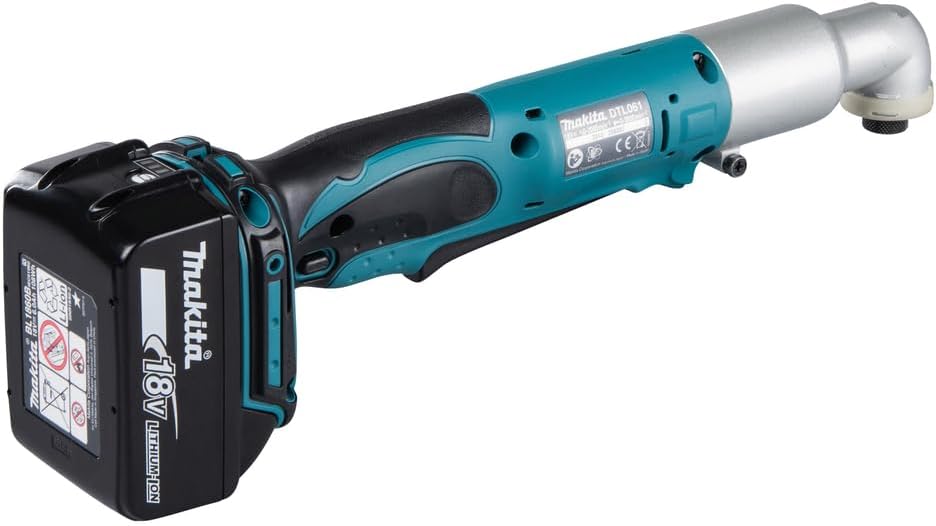 Makita Akku-Winkelschlagschrauber DTL061RT1J 18 V / 5,0 Ah, 1 Akku und Ladegerät im MAKPAC