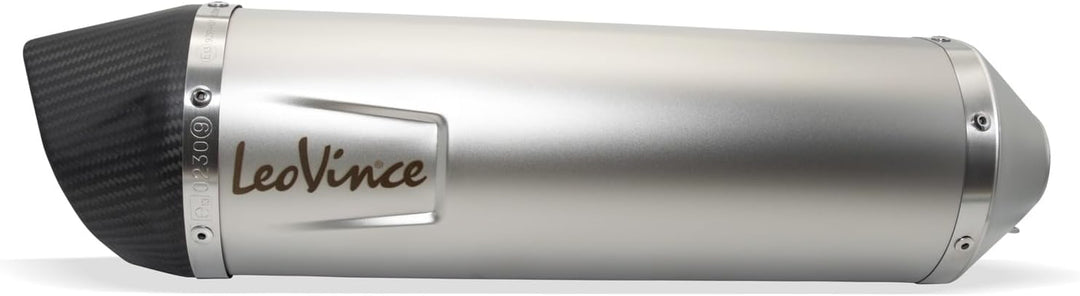 Endschalldämpfer LeoVince SLIP-ON SBK LV ONE EVO, Edelstahl, Carbon Kappe, mit Zulassung für CF Moto