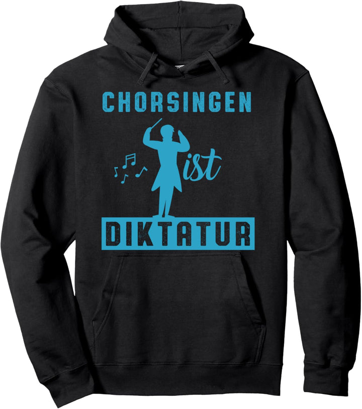Chor Singen Sänger Musik Dirigent Dirigieren Stimme Geschenk Pullover Hoodie