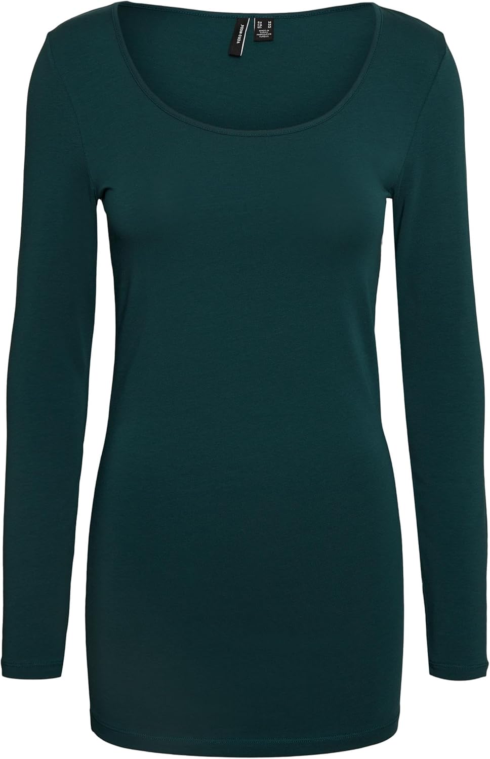 VERO MODA Female Top VMMAXI 2-Pack T-Shirt S 2er Pack (1x Sea Moss/1x Stormy Weather), S 2er Pack (1