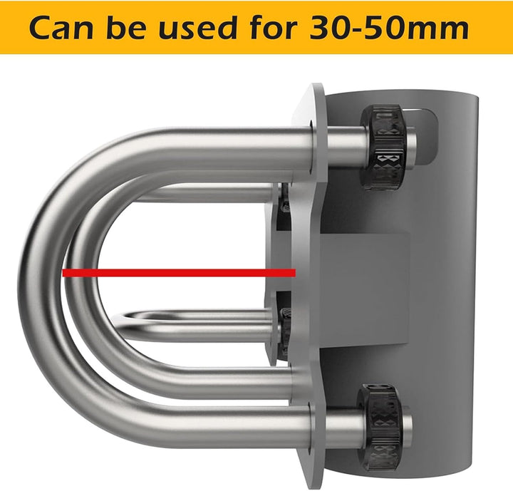 30 Mm Bis 50 Mm Verstellbare Halterung, U förmige Antennen Montagehalterung, Mast zu-Rohr-Montageada