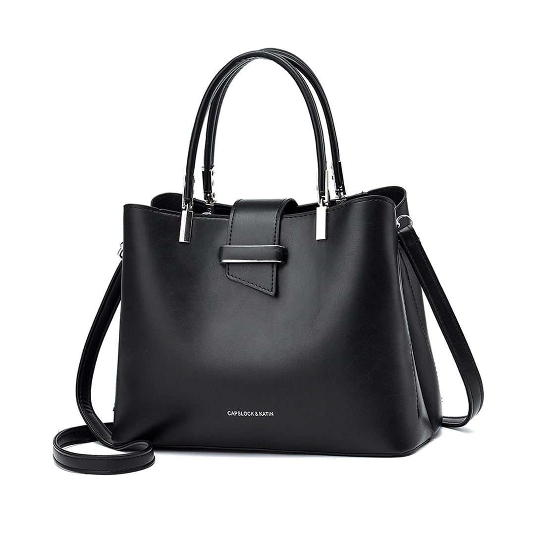 PORRASSO Mode Handtasche Damen Henkeltasche Schultertasche Frauen Umhängetasche PU Leder Beuteltasch