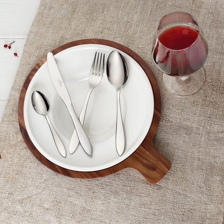 Villeroy und Boch Arthur Tafelbesteck für bis zu 6 Personen, 24-teilig, Edelstahl 24tlg. Single, 24t