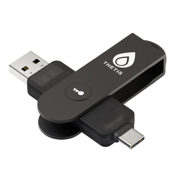 Thetis Pro FIDO2 Sicherheitsschlüssel, Zwei-Faktor-Authentifizierung, NFC Sicherheitsschlüssel, Drop