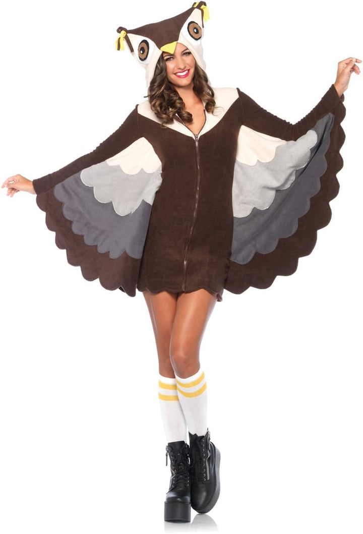 Leg Avenue 85500 - Cozy Owl Kostüm, Grösse Small (EUR 36), Small (EUR 36)