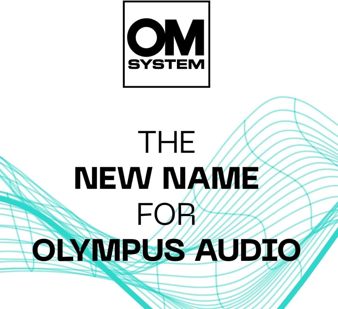 OM SYSTEM WS-882 hochwertiger digitaler Voice Recorder mit Stereomikrofonen, 6 Aufnahmemodi, Direkt-