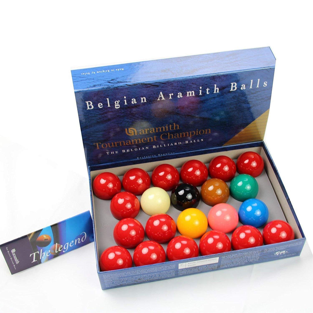 Aramith Tournament Champion Snookerball-Set, 5,1 cm, 4,8 cm