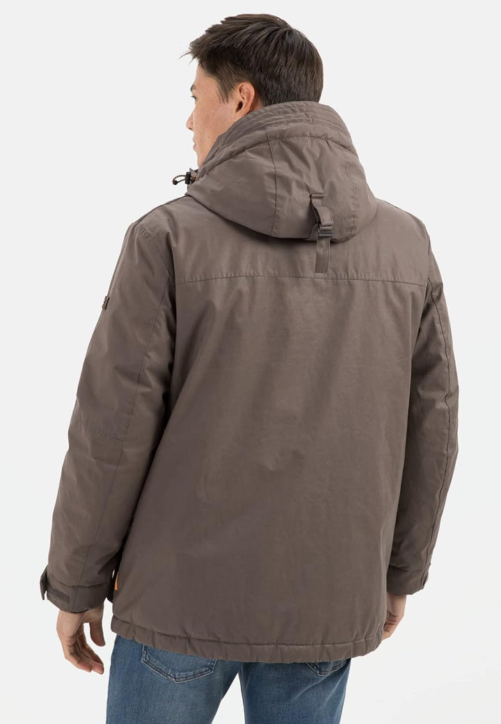 camel active Herren Jacket 27 Dark Brown, 27 Dark Brown