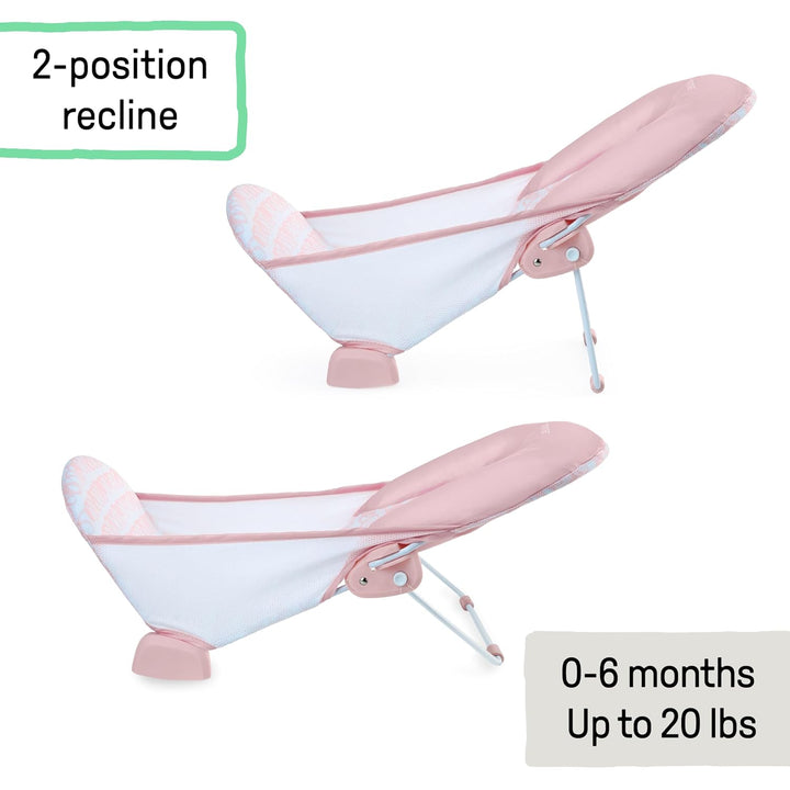 Ingenuity, FoldAway 2-Position Badewanne, 2-fach verstellbarer Badewannensitz für Waschbecken oder B