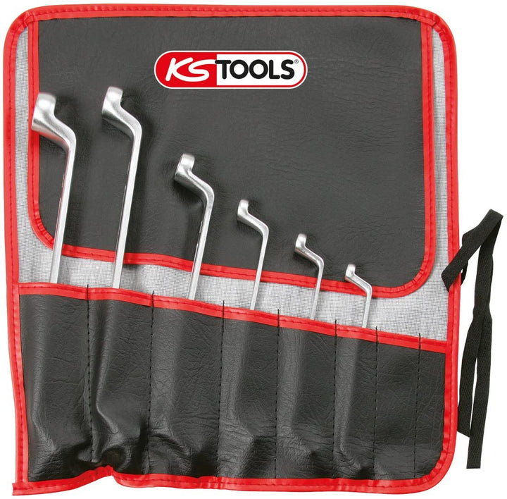 KS Tools 911.0360 CLASSIC Doppel-Ringschlüssel-Satz TX-E, gekröpft, 6-tlg.