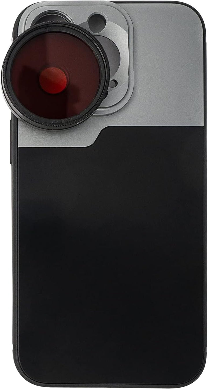 SYSTEM-S Farbfilter Set 37 mm 6 Stück Farbe Filter für Fotografie für iPhone 14 Pro