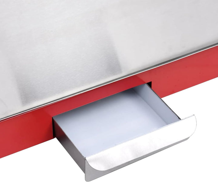 Homgoday Popcorn-Maschine mit Teflon-Topf 1400 W, Innenmöbel für Wohnzimmer, Büro, Schlafzimmer