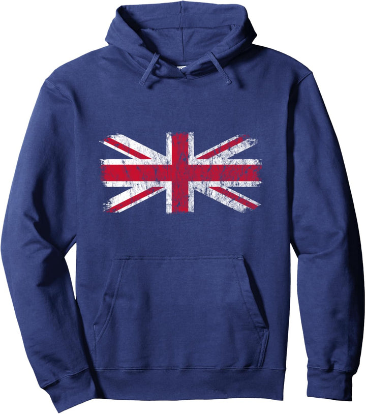 Britische Flagge, Grossbritannien Flagge, UK Union Jack Pullover Hoodie