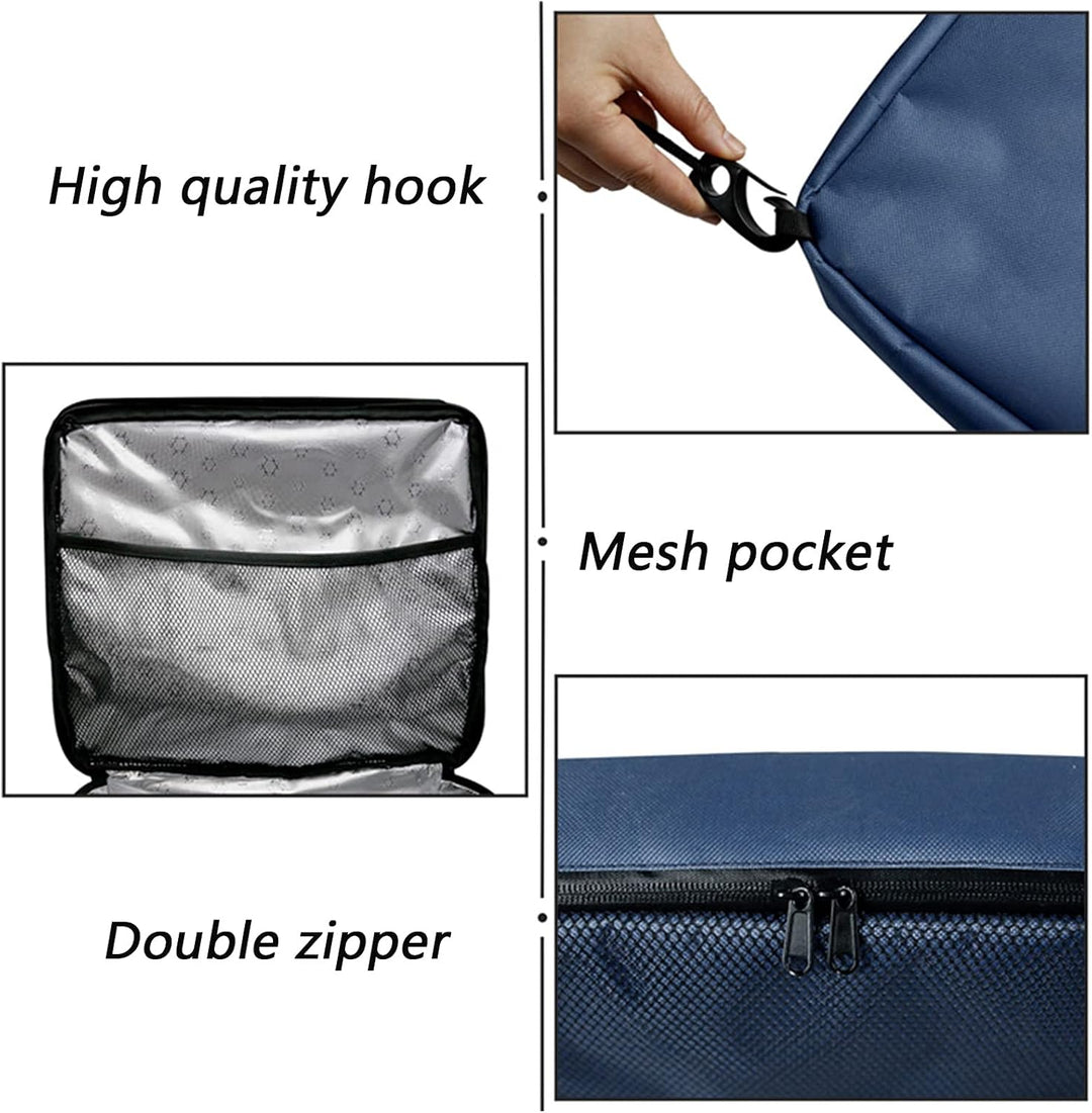 Sup Cooler-Deck Tasche (blau) Kapazität 11 L, wasserdichte Handytasche, Netztasche oben, tragbare Sa