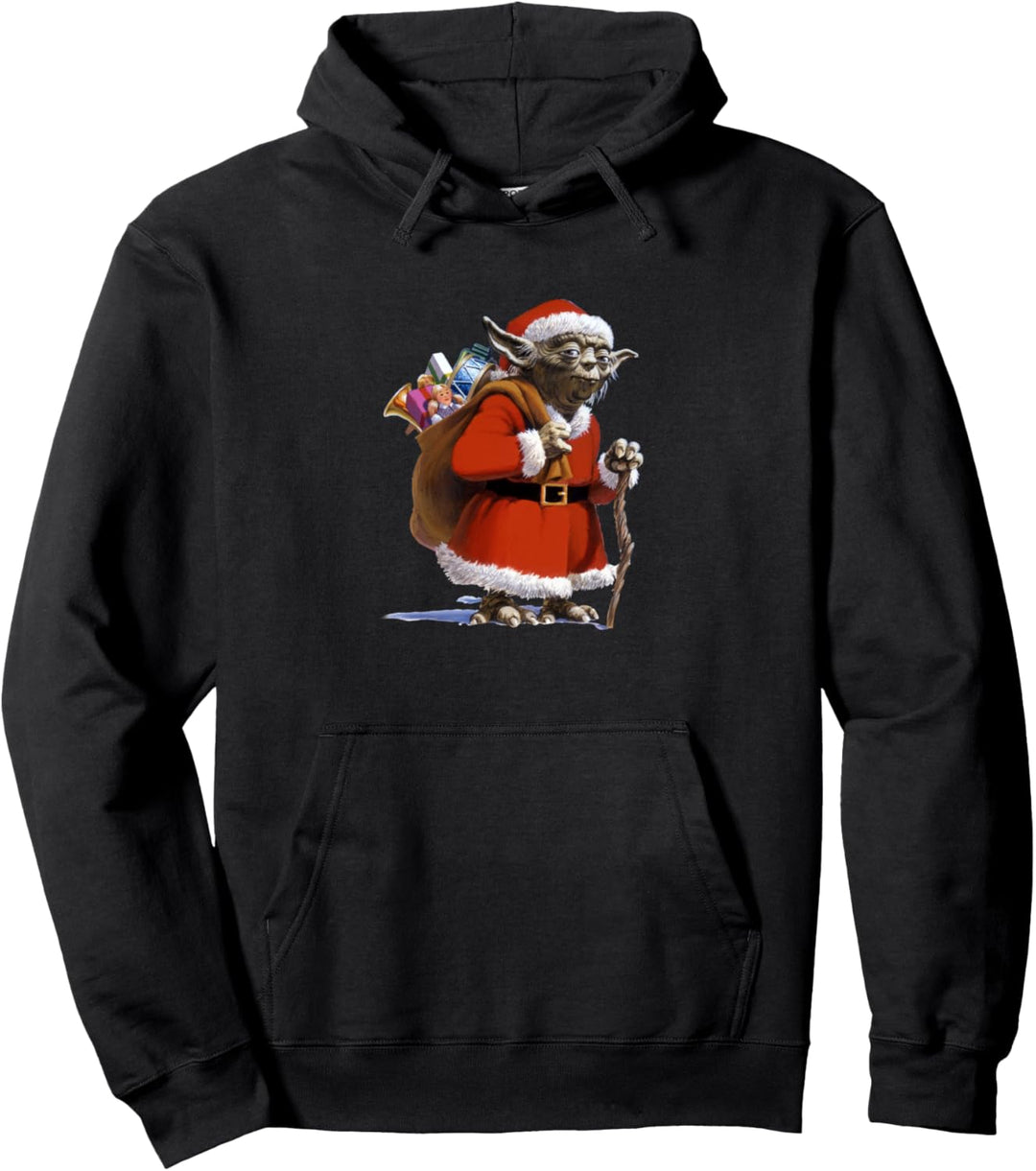 Star Wars Christmas Yoda Santa Claus Costume Pullover Hoodie
