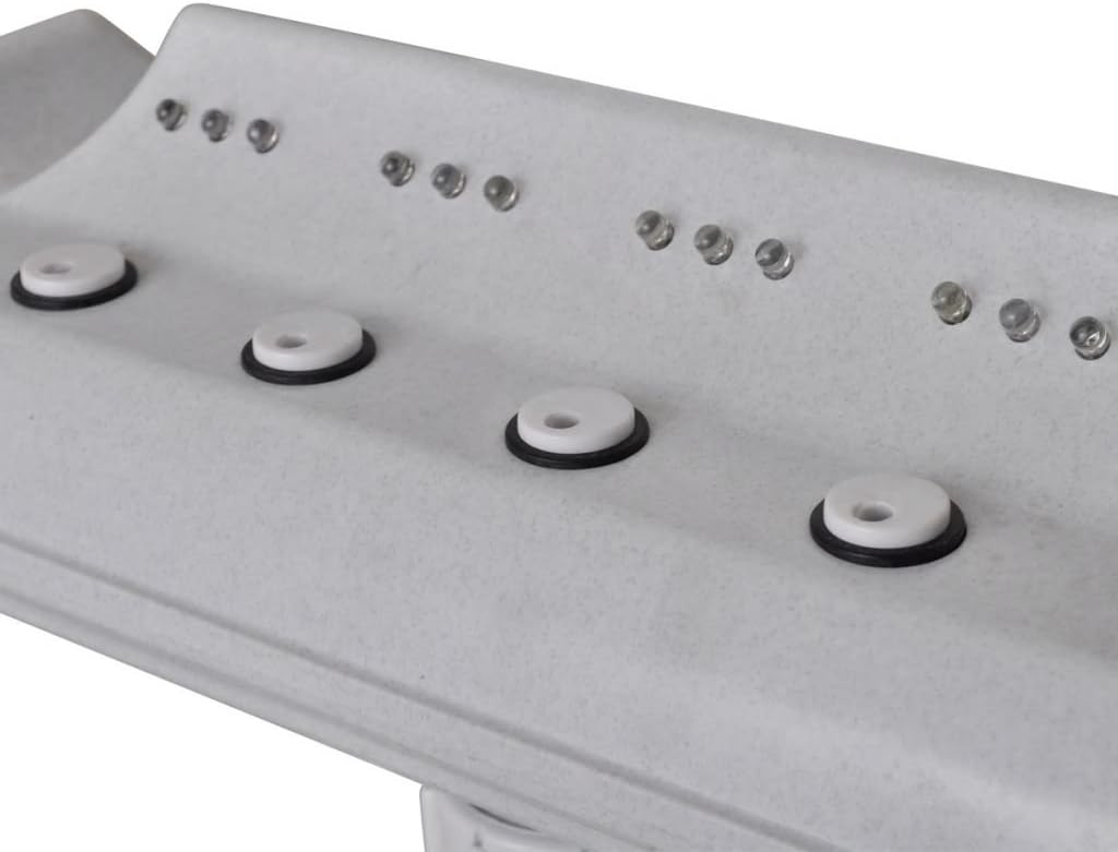 Tidyard LED Pool Springbrunnen Wasserfontäne Fontaine Wasserfall Poollicht 310 x 430 mm,Schwimmbad B
