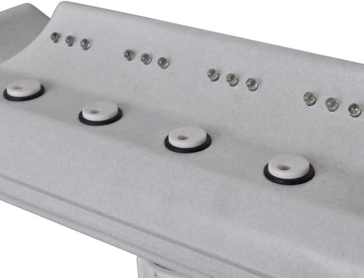 Tidyard LED Pool Springbrunnen Wasserfontäne Fontaine Wasserfall Poollicht 310 x 430 mm,Schwimmbad B