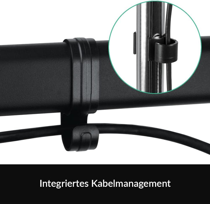 ARCTIC Z2 Basic - Monitor Halterung für 2 Monitore, Flexibler Monitor Arm, bis zu 28″/25″ Ultrawide,
