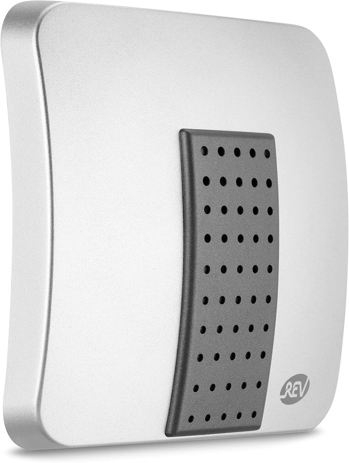 REV Türklingel - Türgong elektr. Funkgong, 8 Melodien, 8VAC/1A, bis 85dB, Silber