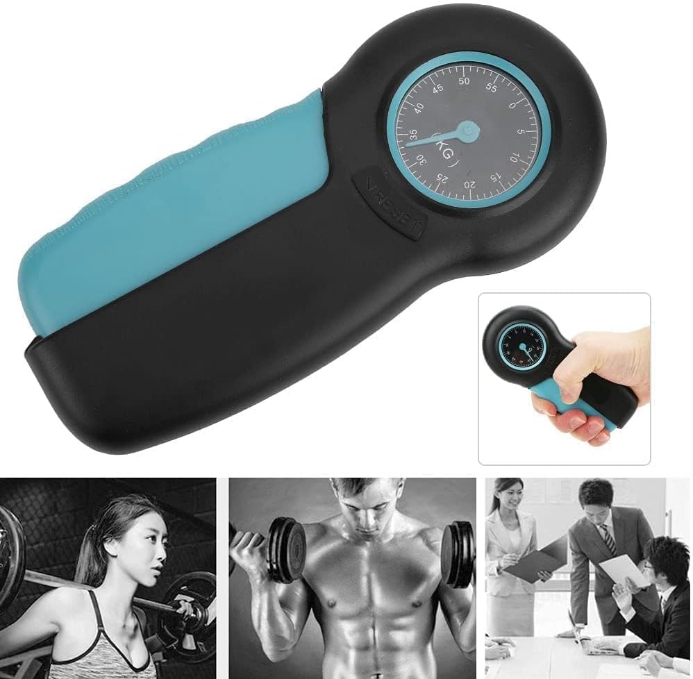 VBESTLIFE Handgriffmessgerät, ABS-Riesendisplay, Mechanisches Handgelenkstärkungsgerät, Griffkraftme