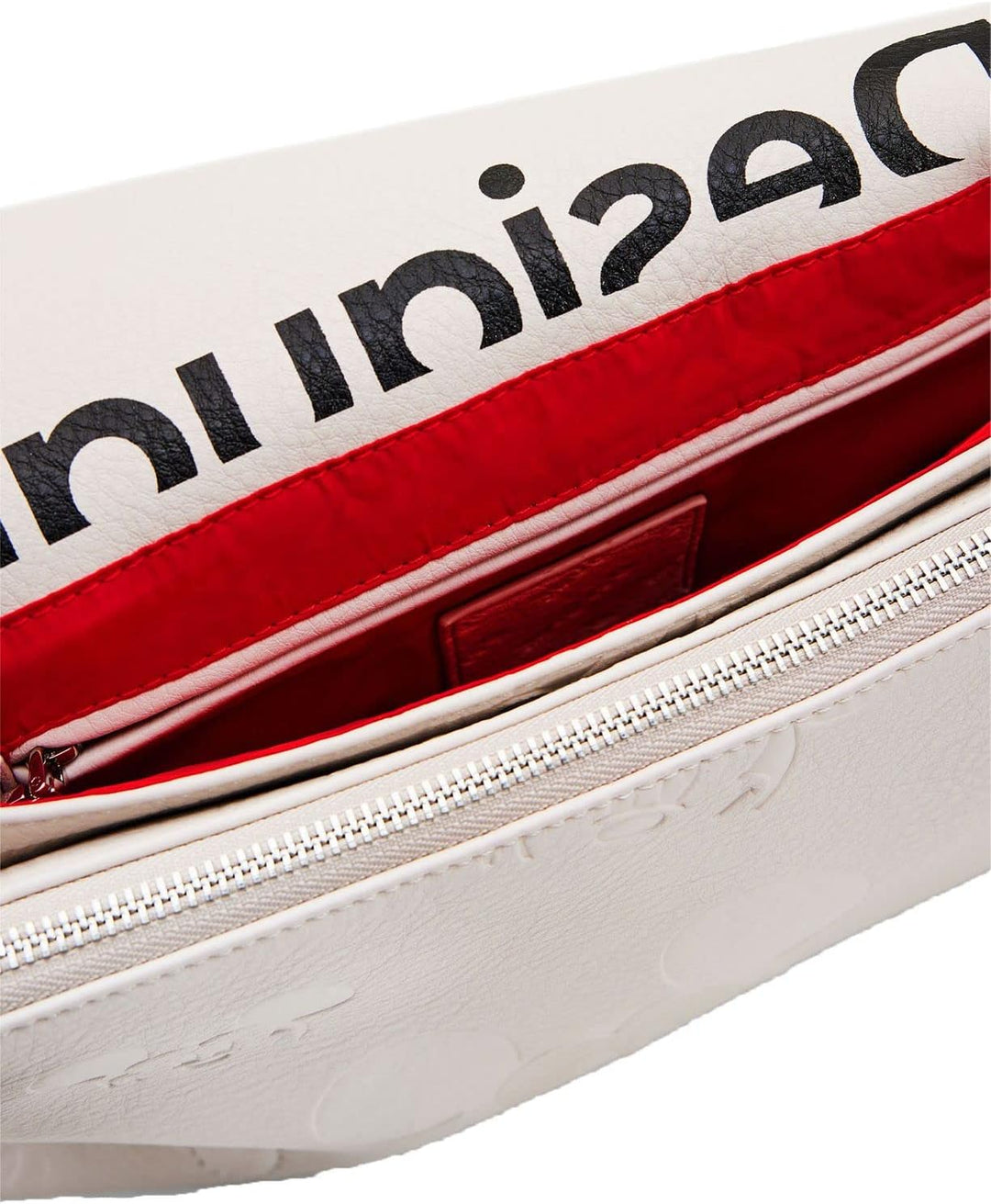 Desigual Damen Bag_All Mickey 23_DORDMU 2000 Black Weiss, Weiss