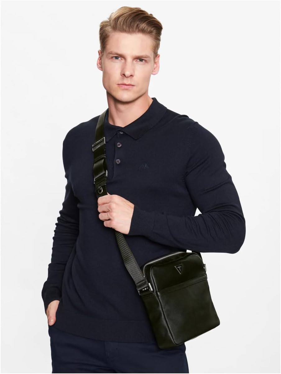 Guess Jeans Umhängetaschen HMECSA P3158 - Herren Bla Einheitsgrösse, Bla Einheitsgrösse