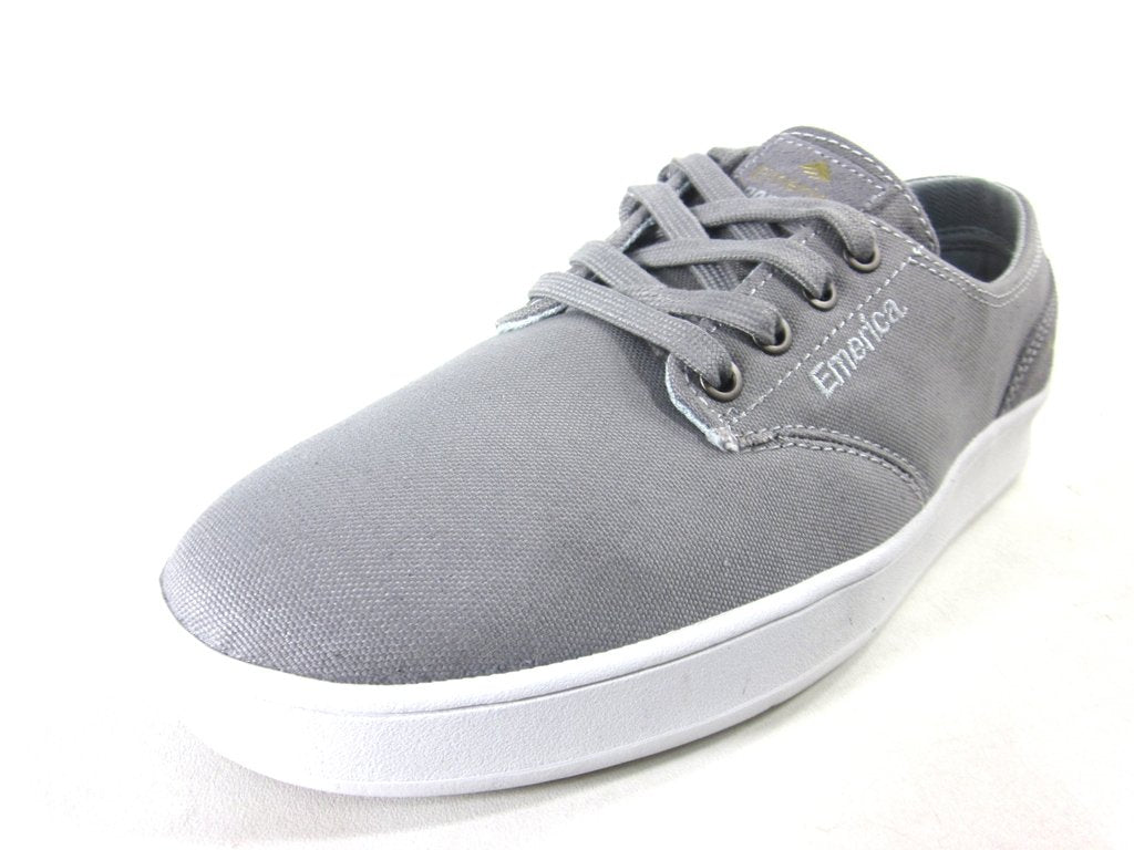 Emerica LACED BY LEO ROMERO 6102000082 Herren Sneaker 36.5 EU Grau Weiss Gummi, 36.5 EU Grau Weiss G